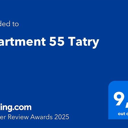 Apartment 55 Tatry Veľký Slavkov Esterno foto